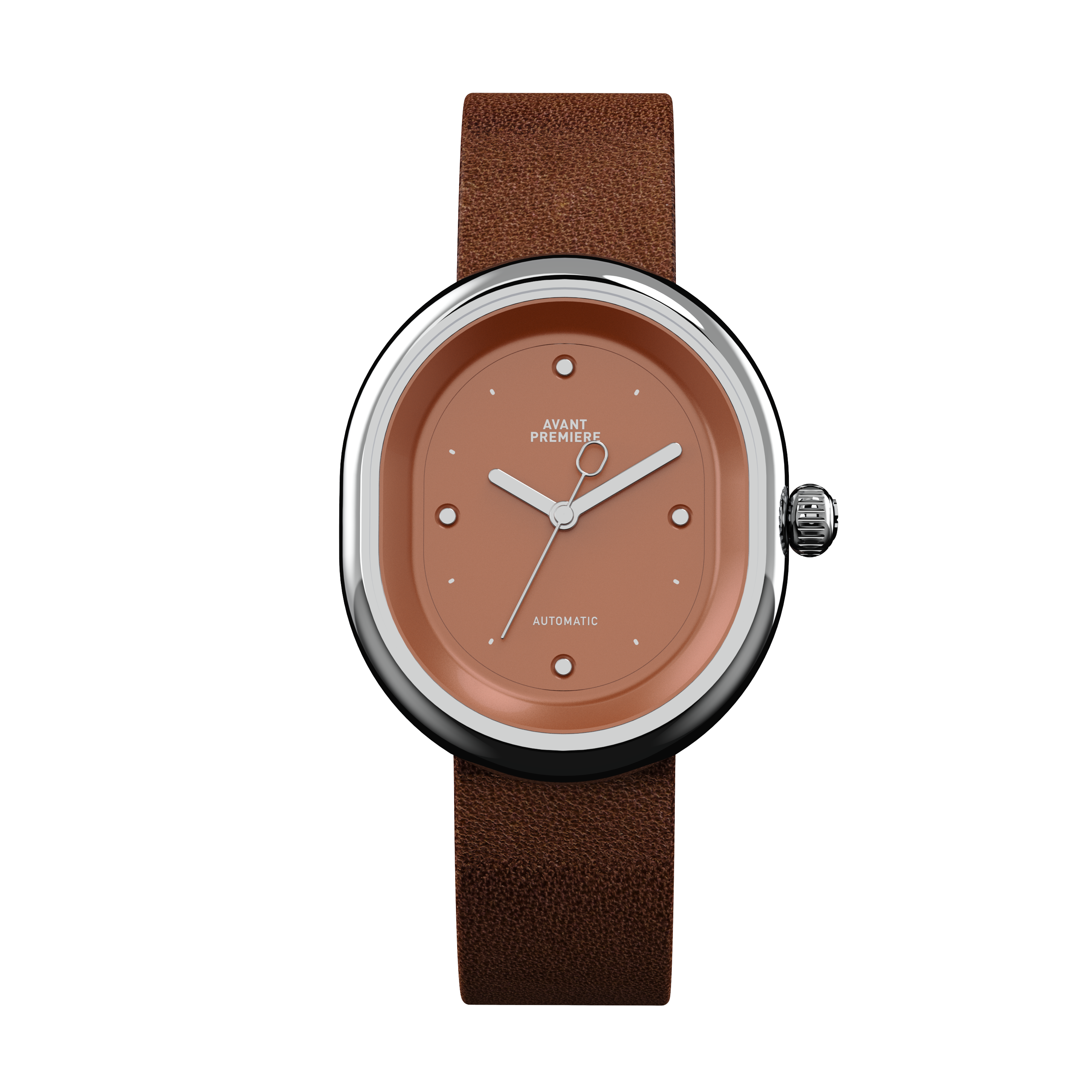 COCOON TERRACOTTA - Bracelet cuir camel